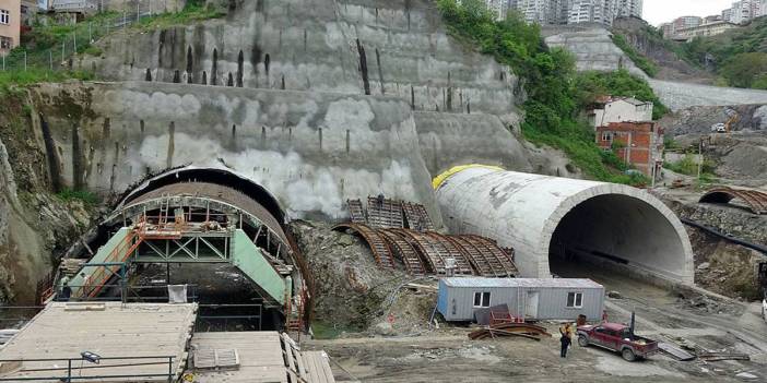 Trabzon'da karayolu tünelinde ışık göründü! Kent içi trafiğine nefes aldıracak