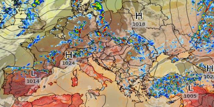 Türkiye'ye saat ve tarih verildi! Haritadaki kırmızı yerler sel olacak. Uzmanlar üstüne basa basa uyardı