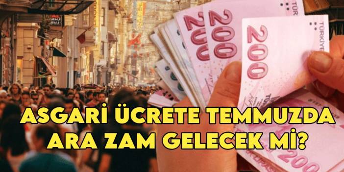 Asgari ücrete temmuzda ara zam gelecek mi? Ünlü anketçi açıkladı: Toplumun yüzde 70'i...