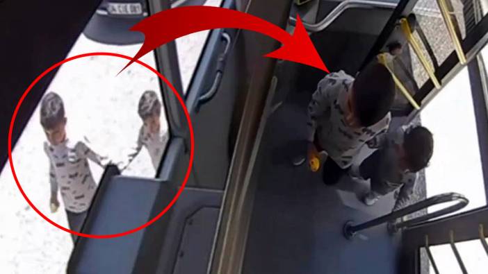 İki kardeşin otobüs merakı yürekleri ağızlara getirdi! Annesi çocuklarına kavuşana kadar öldü öldü dirildi