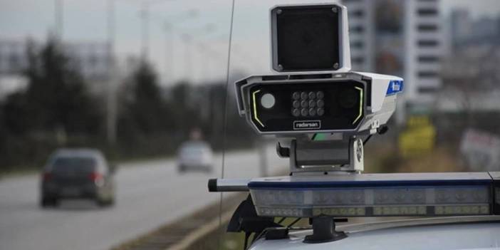 Radar cezası uygulanan araçların sayısı belli oldu