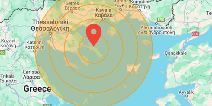 Yunanistan'da korkutan deprem