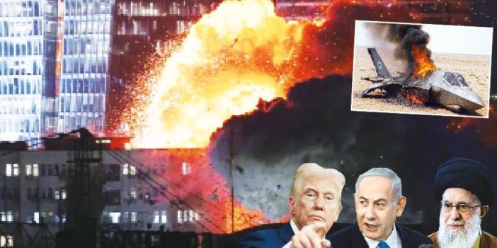 İran füzelerini Amerikan uçakları durdurdu: Misillemeye ABD kalkanı