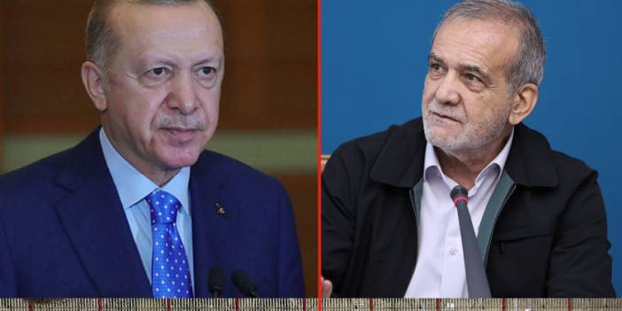 Erdoğan ve İran Cumhurbaşkanı Pezeşkiyan telefonda görüştü