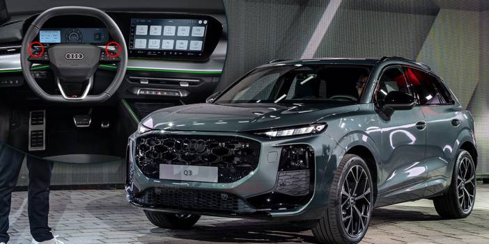 Audi, basit olanı baştan yarattı: Yeni Q3'ün sinyal kolu devrimi