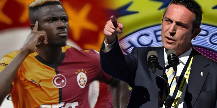 Fenerbahçe'den Galatasaray'a yüzyılın transfer çalımı! Ali Koç'tan Osimhen'e çılgın teklif