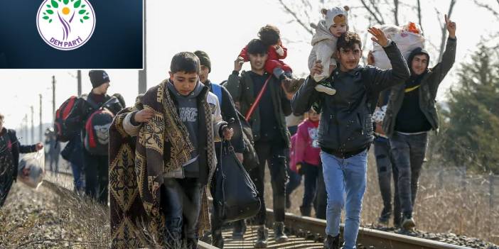 DEM Parti’den mülteci hakları için 5 maddelik çağrı: Geçici misafir anlayışı büyük risk
