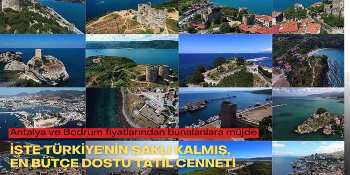 Antalya ve Bodrum fiyatlarından bunalanlara müjde: İşte Türkiye'nin saklı kalmış, en bütçe dostu tatil cenneti