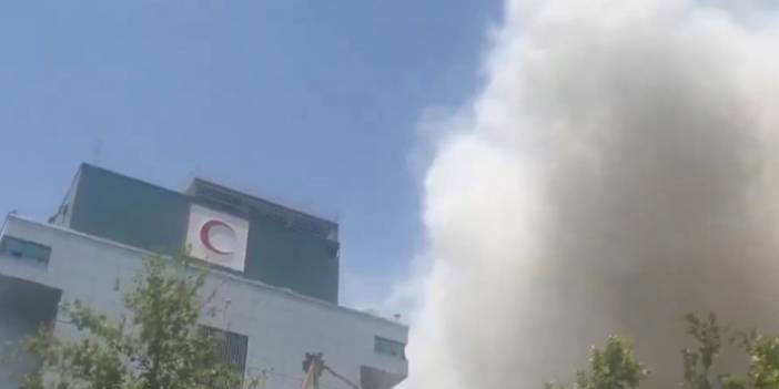 İsrail, Tahran'da yine Kızılay'ı hedef aldı