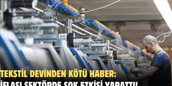 700 çalışanı barındırıyordu: Türkiye'nin tekstil devi resmen iflas etti! Kepenkleri indirip gidiyorlar