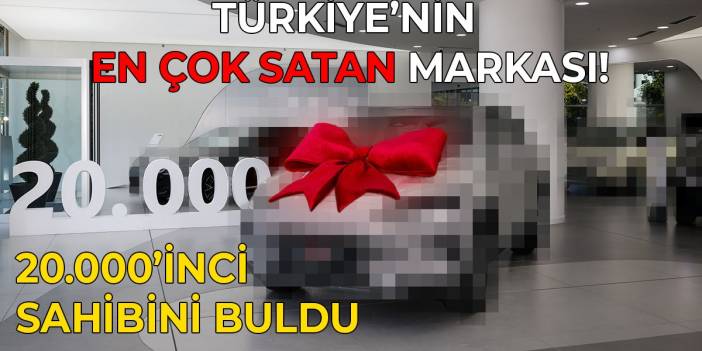 Türkiye'de satış rekorları kıran o otomobil için tarihi gün: 20.000'inci sahibi belli oldu!