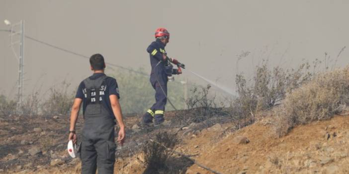 Hatay'da orman yangını: Yerleşim yerlerine yakın bölgede alevler yükseldi