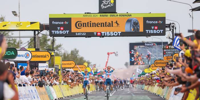 Tour de France’ta Tüm Destek Araçlarında Continental Lastik: 3.320 Km’lik UltraContact NXT ile %65 Sürdürülebilirlik
