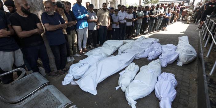 Gazze'de can kaybı 57 bin 130'a yükseldi