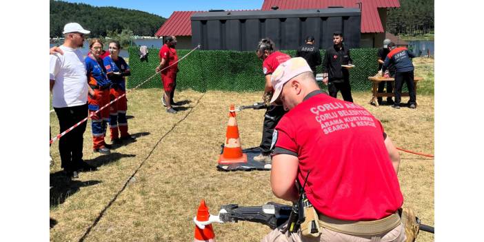 Çorlu AKE, AFAD 2025 Marmara Bölgesi 2. Akreditasyon Kampı’na katıldı