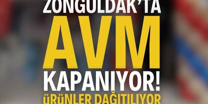 Zonguldak'ta dev AVM kapanıyor! Ürünler yarı fiyatına satışa çıktı, bu fiyatlar kaçmaz: Bedavadan biraz daha pahalı