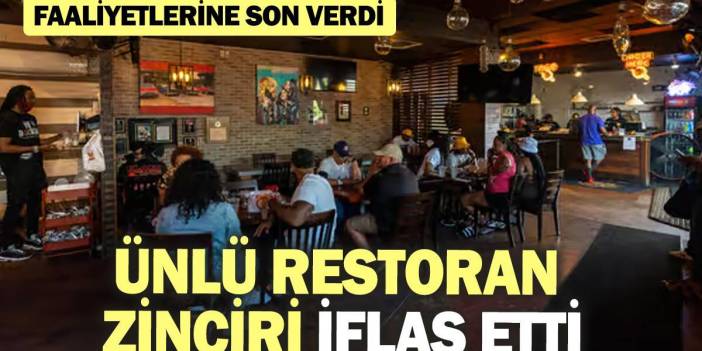 Ekonomik krize daha fazla dayanamadı: 20 yıllık dev restoran zinciri resmen battı! Ülkedeki tüm şubelerini kapattı
