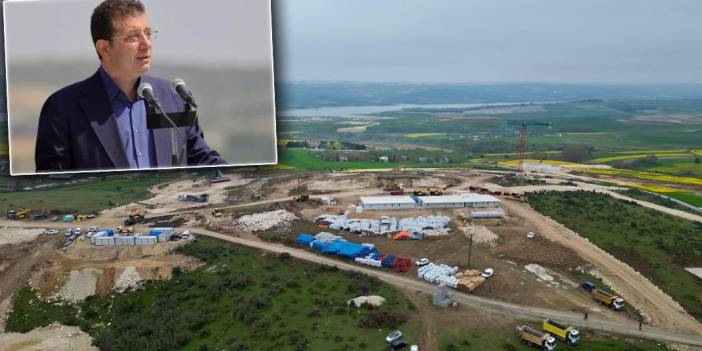 İmamoğlu'ndan Sazlıdere tepkisi: Su havzasına konut imarı hukuka aykırı