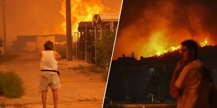 İzmir'deki yangınların itfaiye raporu: Alçak gerilim hattı kısa devre yaptı