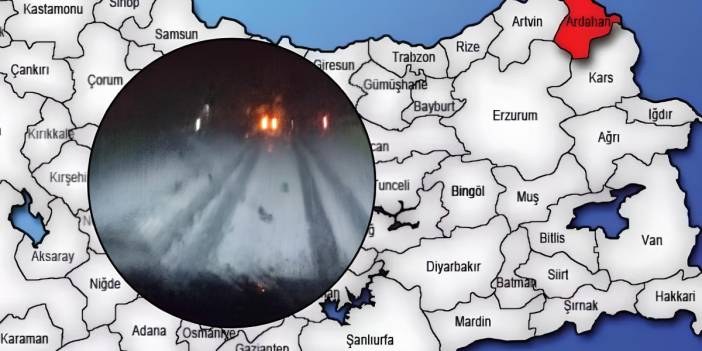 Yaz ortasında kış manzarası! Her yer beyaza büründü, sürücüler yolda mahsur kaldı: Meteoroloji uyarmıştı