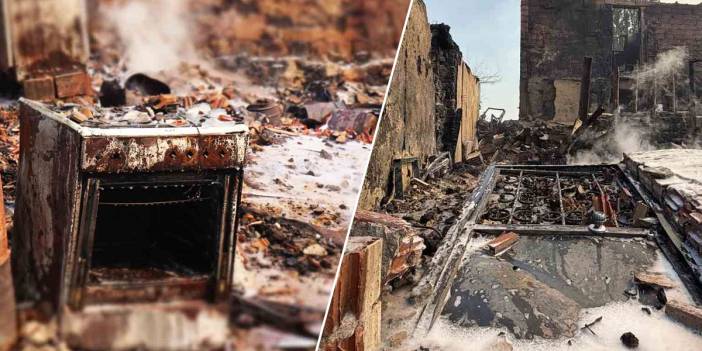 Sakarya’da yangın felaketi: Üç ev tamamen yok oldu