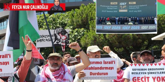 İsrail’in İstanbul’daki silah tedarikçilerini protesto etmişlerdi: Filistin için ses çıkarana kelepçe