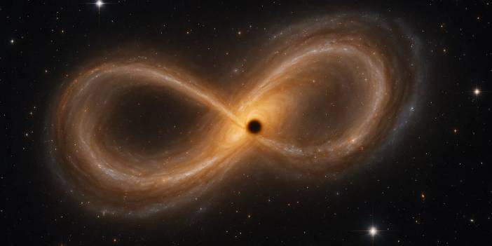 Evrenin uzak noktasında kara delik keşfi: Çarpışan galaksilerin ortasında bulundu