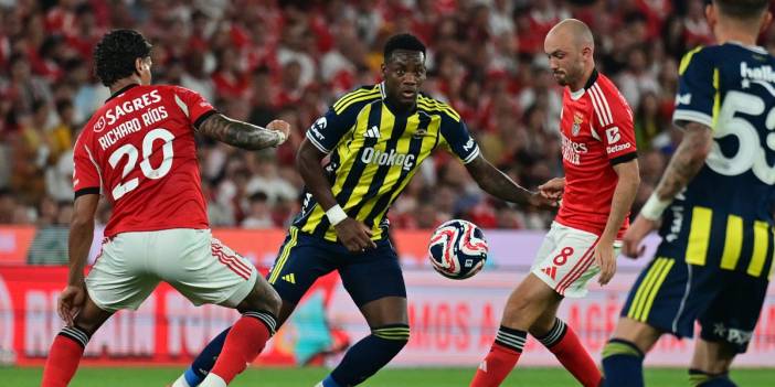 Benfica, Fenerbahçe'yi 3 golle geçti