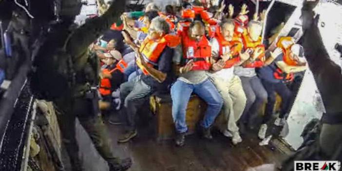 Gazze'ye yardım yolu kesildi: İsrail, Hanzala Gemisi mürettebatını kaçırdı