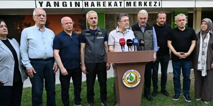 Bakan Yumaklı: Yangın riski ekim ayına kadar sürecek