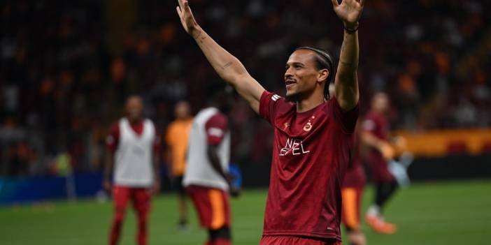 Galatasaray'ın yıldızı Leroy Sane ilk maçına çıktı: Alman basını hayran kaldı