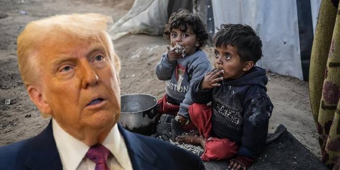 Trump: Gazze’de çocuklar aç görünüyor ama büyük miktarda yardım yapıyoruz