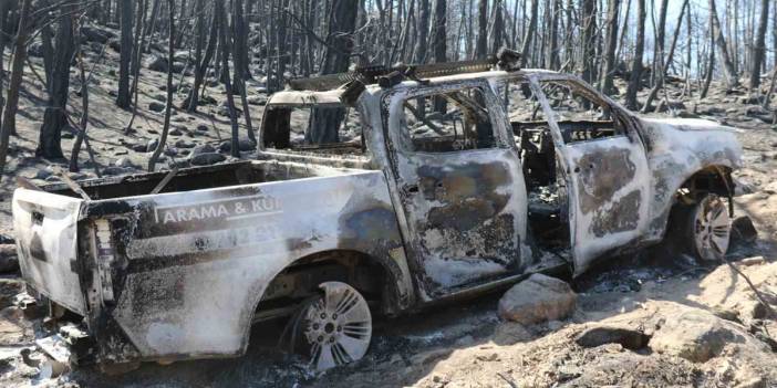 Yangında 10 görevli şehit olmuştu: Facianın izleri görüntülendi