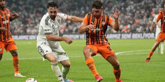Beşiktaş, Shakhtar Donetsk karşısında yarın tur için mücadele edecek
