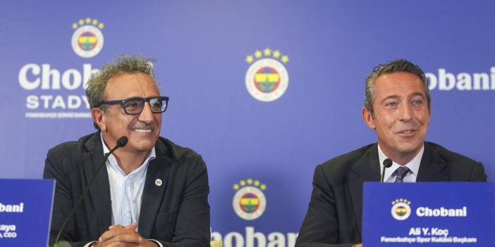 Fenerbahçe ve Chobani’den dev iş birliği! Başkan Ali Koç'tan transfer mesajı: Bugün bir şeyler olabilir