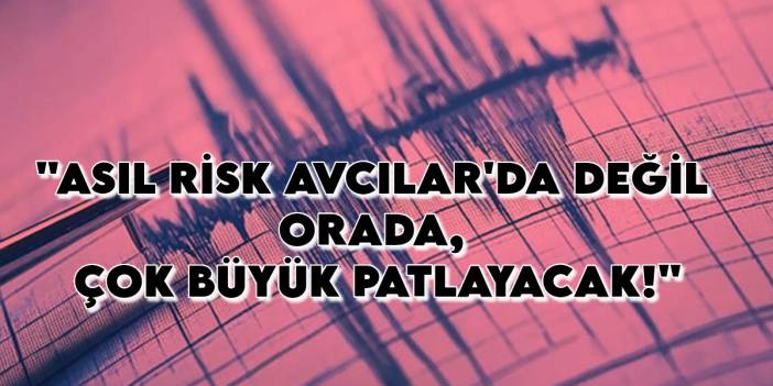 6.2’yi bilen Prof. Dr. Üşümezsoy'dan ezber bozan Marmara uyarısı: "Asıl risk Avcılar'da değil orada, çok büyük patlayacak"