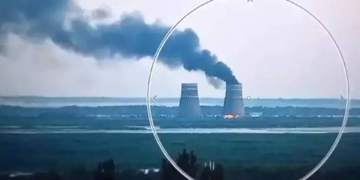Ukrayna Rus hedeflerini vurdu! Zaporijya Nükleer Santrali'nde patlama