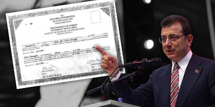 İmamoğlu’ndan sahte diploma tepkisi: Tek dertleri benim diplomam