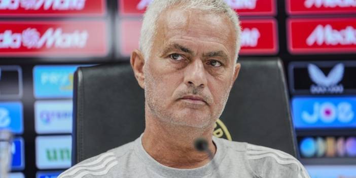 Fenerbahçe Teknik Direktörü Jose Mourinho tur için yüzde verdi: Favori değiliz