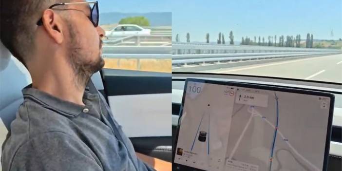 Tesla otopilottayken sürücü bayılırsa ne olur? Türkiye'de test edildi, sonuç şaşırttı!