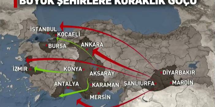 Su kıtlığı tetikliyor: Güneydoğu'dan büyük kentlere göç dalgası başladı! İklim değişikliği demografiyi değiştiriyor