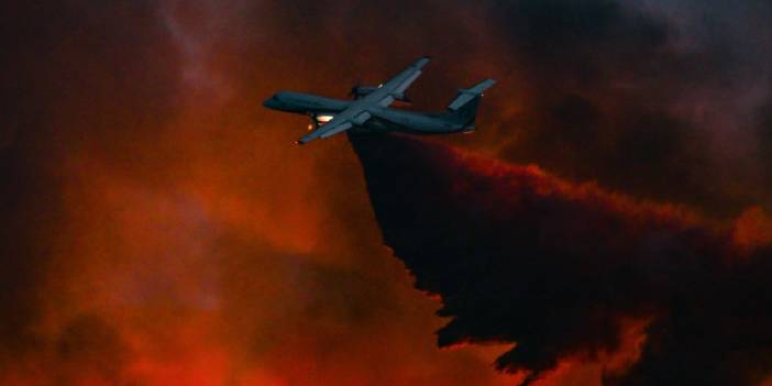 Son 76 yılın en şiddetlisi: Fransa yangınla mücadele ediyor