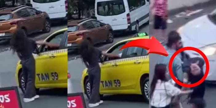 Esenyurt'ta dehşete düşüren olay: Tartıştığı genç kızı tek yumrukla bayılttı: Taksici olay yerinden hızla kaçtı