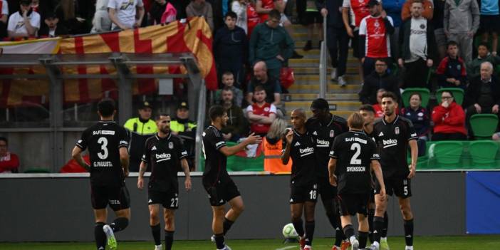 Kartal farklı kazandı: Beşiktaş, St. Patrick's maçından 4-1 galip ayrılarak tur kapısını araladı