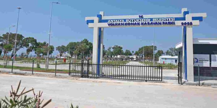 Karavan tutkunlarına müjde..! Antalya’ya yeni karavan park geliyor