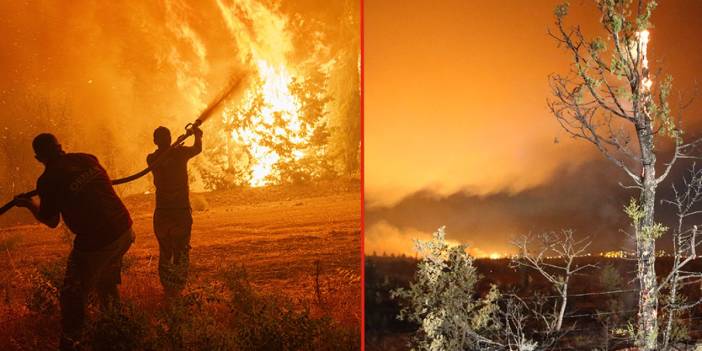 Çanakkale ve Edirne alev alev: Evler ve araçlar zarar gördü, çok sayıda tahliye var