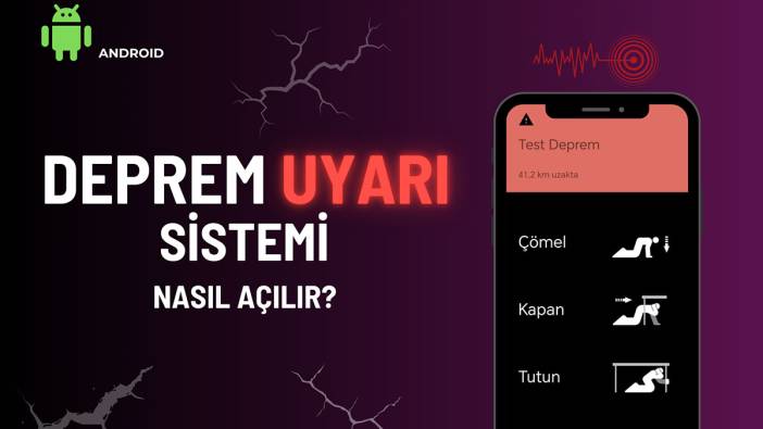 Her Android telefonda var: Google Deprem Uyarı Sistemi nasıl çalışır? Çök-kapan-tutun için zaman kazanın