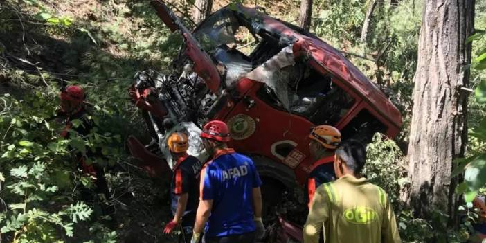 Arazöz şarampole yuvarlanmıştı: Osmaniye yangınında şehit sayısı 2'ye yükseldi