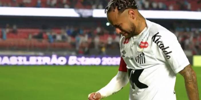 Neymar karşılaşma sonrası gözyaşlarına boğuldu: Kariyerinin en ağır mağlubiyeti