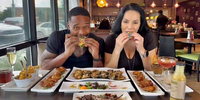 Hamburger yeme videosu çekerken ölüyorlardı! Korkutan anlar kamerada